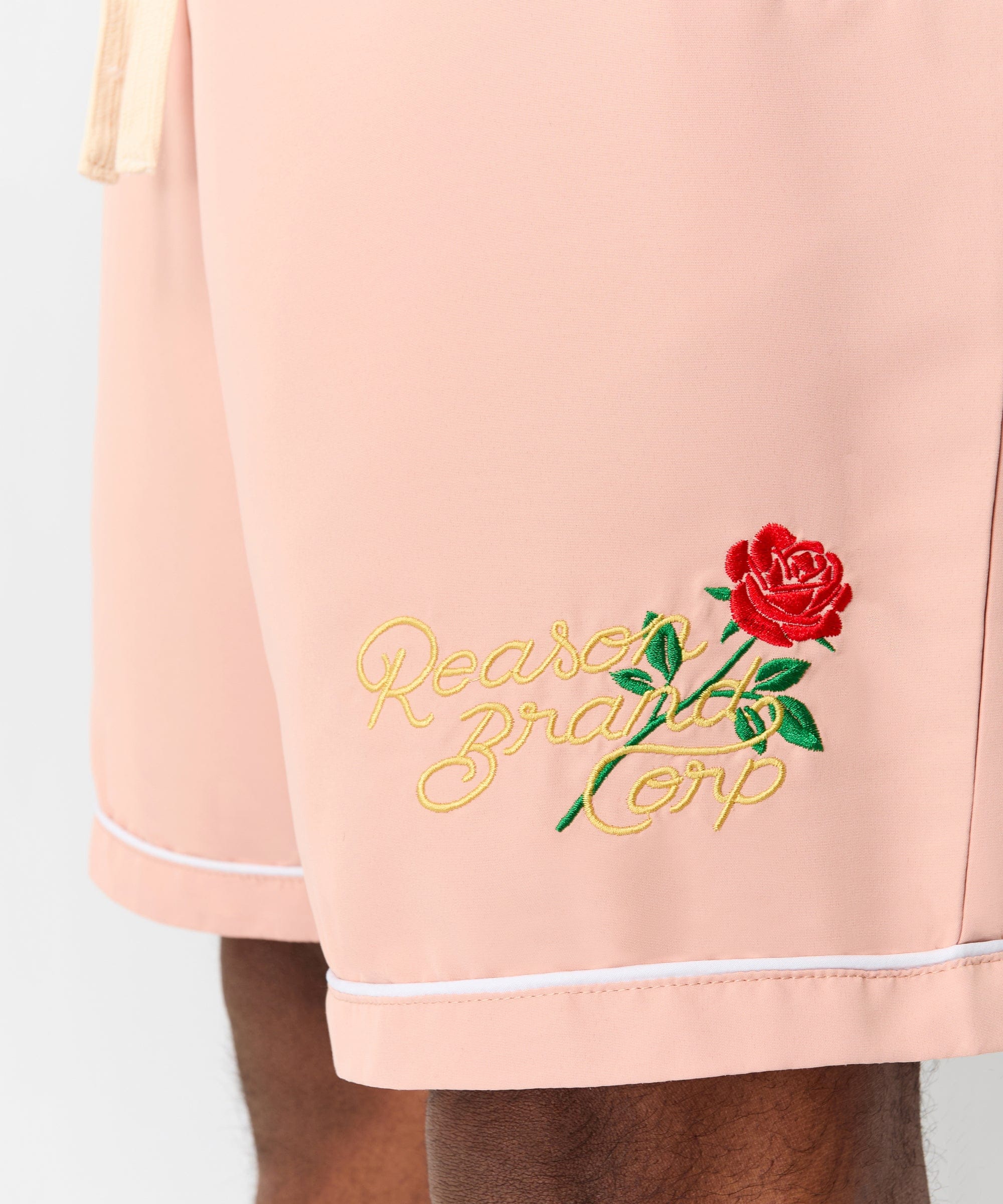 Clubmaster Embroidered Shorts - Sand