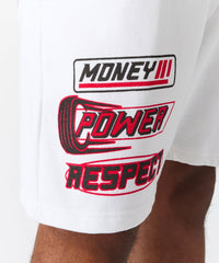 Scarface Racing Short - White