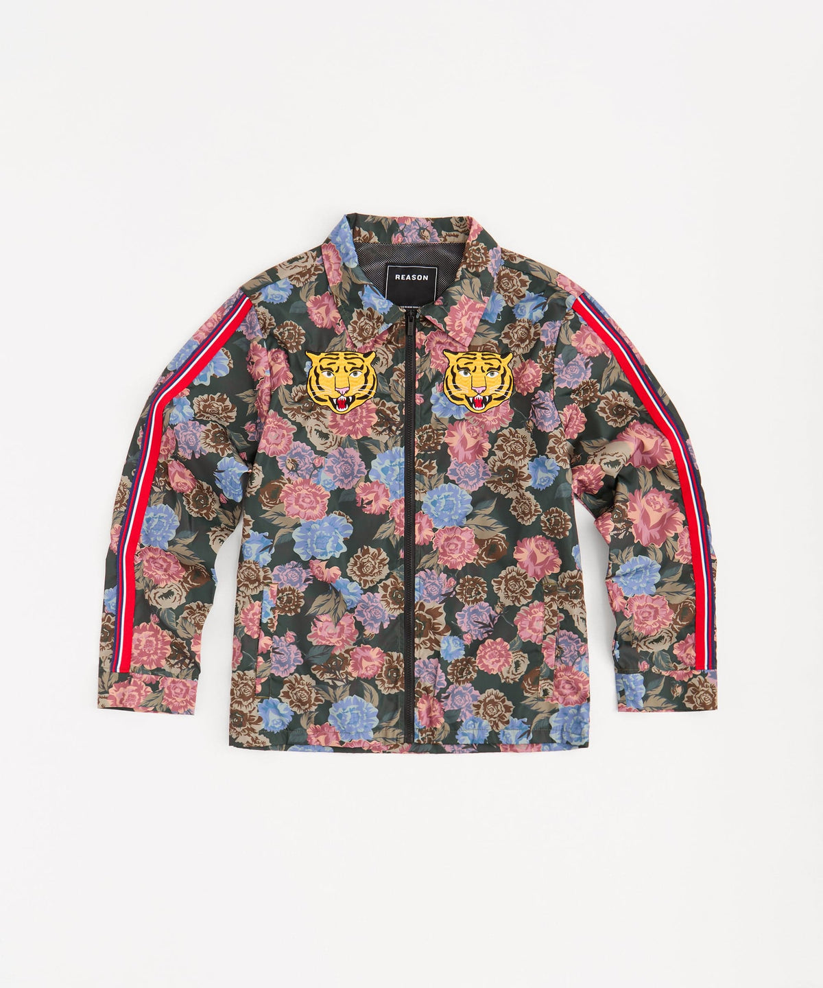 Fearless Tape Trip Nylon Allover Print Jacket