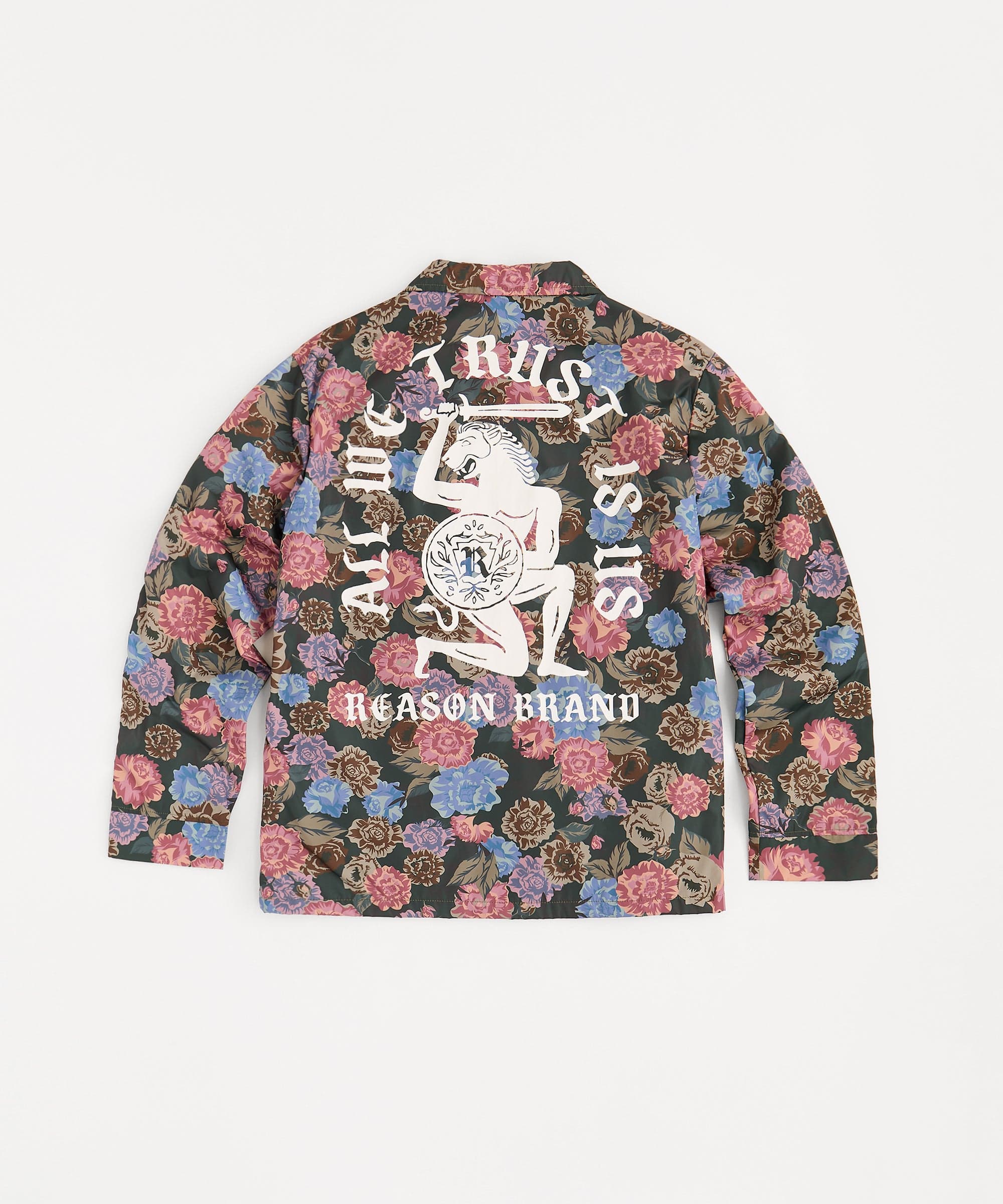 Fearless Tape Trip Nylon Allover Print Jacket