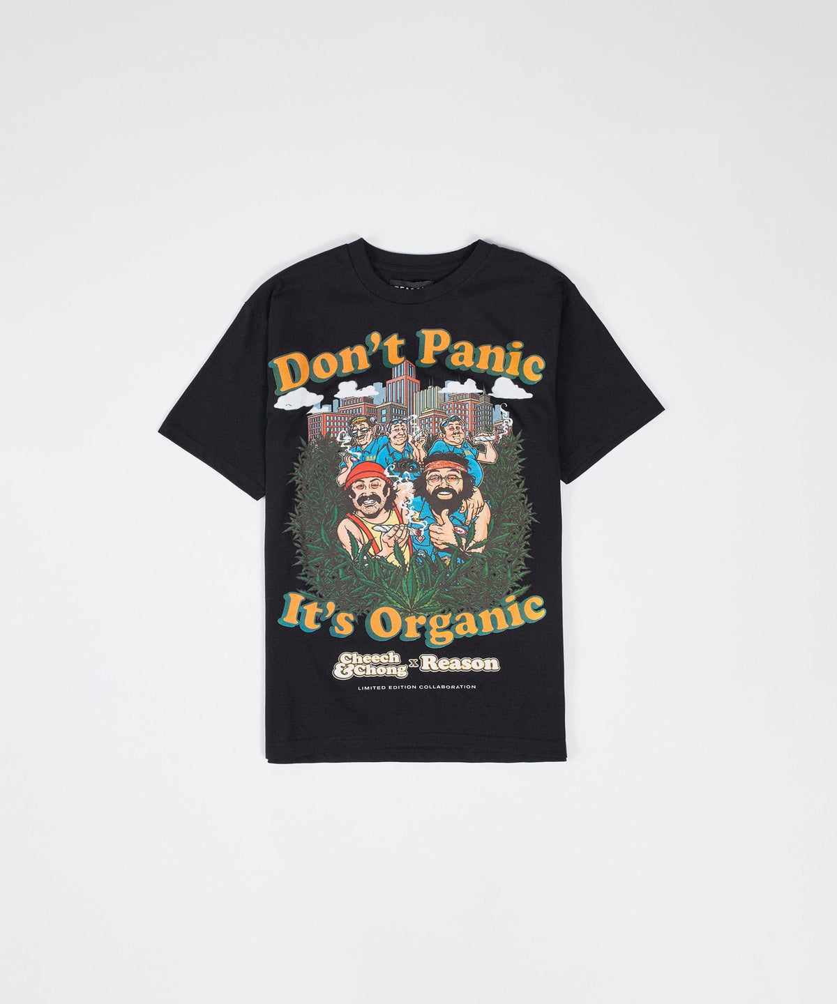 Plus Size Cheech & Chong Short Sleeve Tee - Black