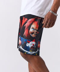 Chucky Till The End Fleece Short - Black