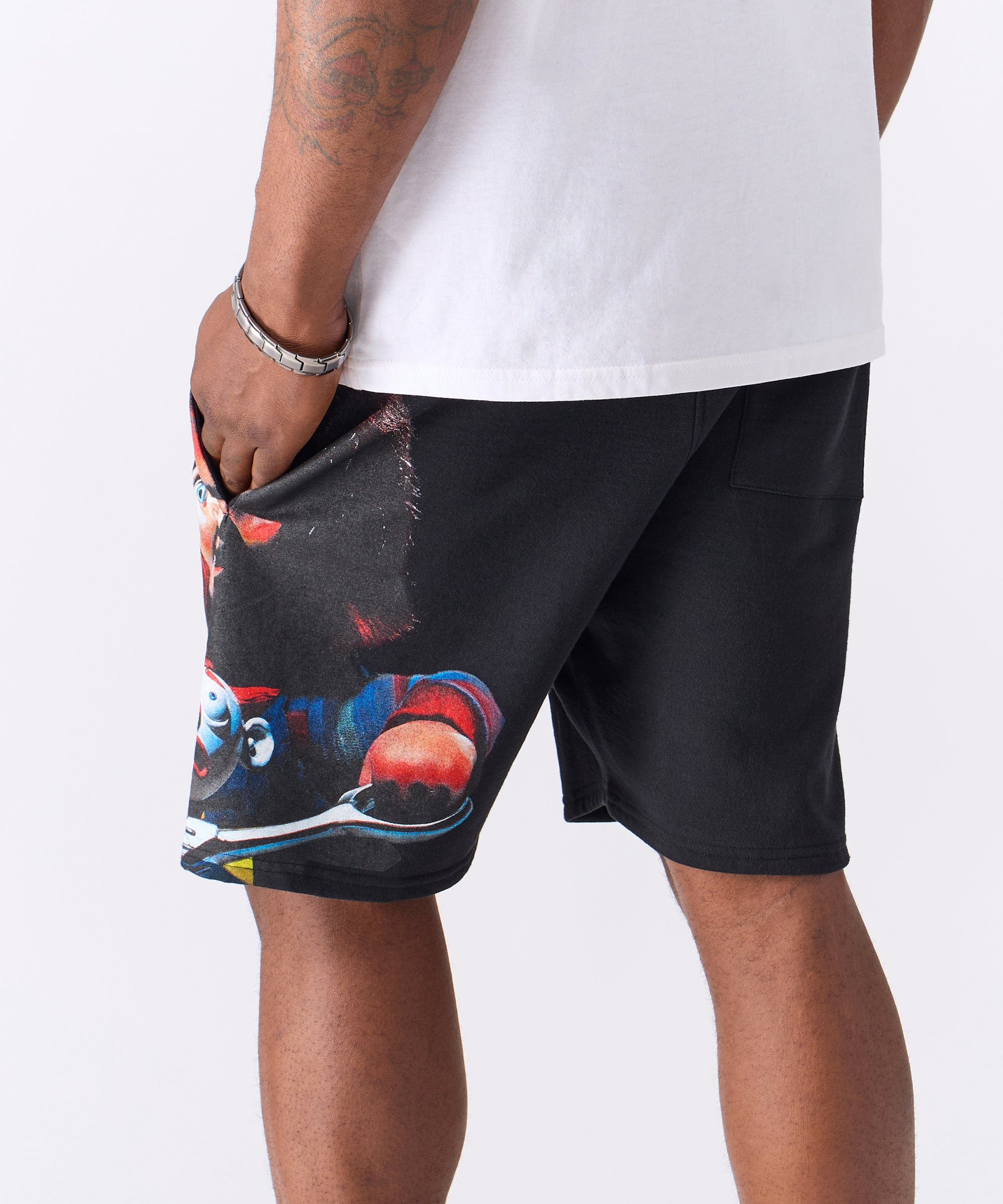 Chucky Till The End Fleece Short - Black