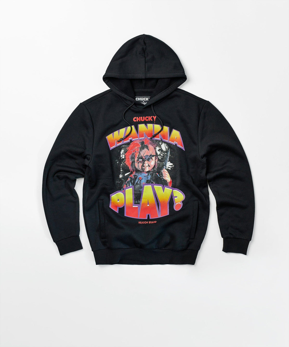 Chucky Wanna Play Graphic Print Hoodie