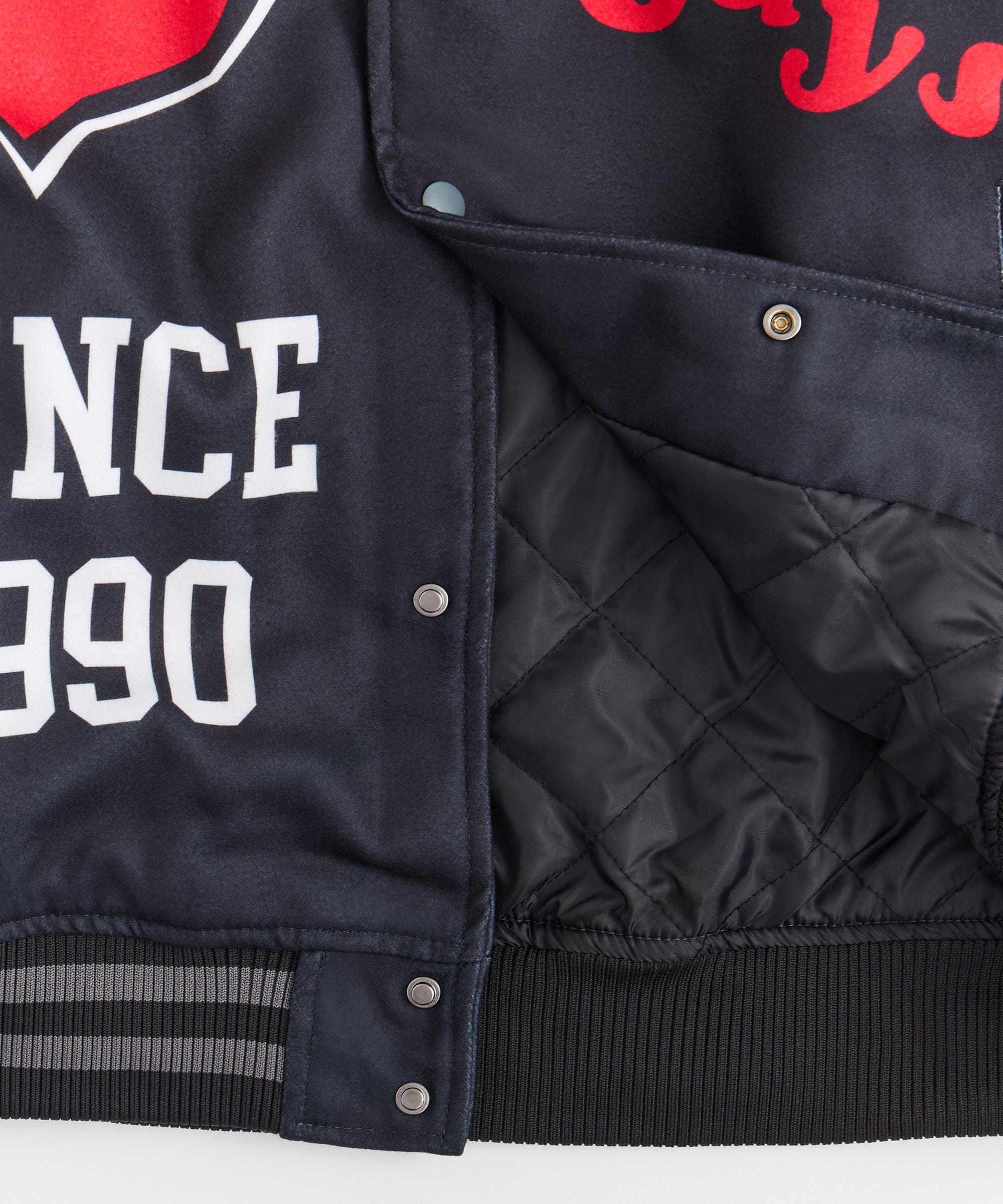 Chucky Nice Guy Varsity Jacket - Black