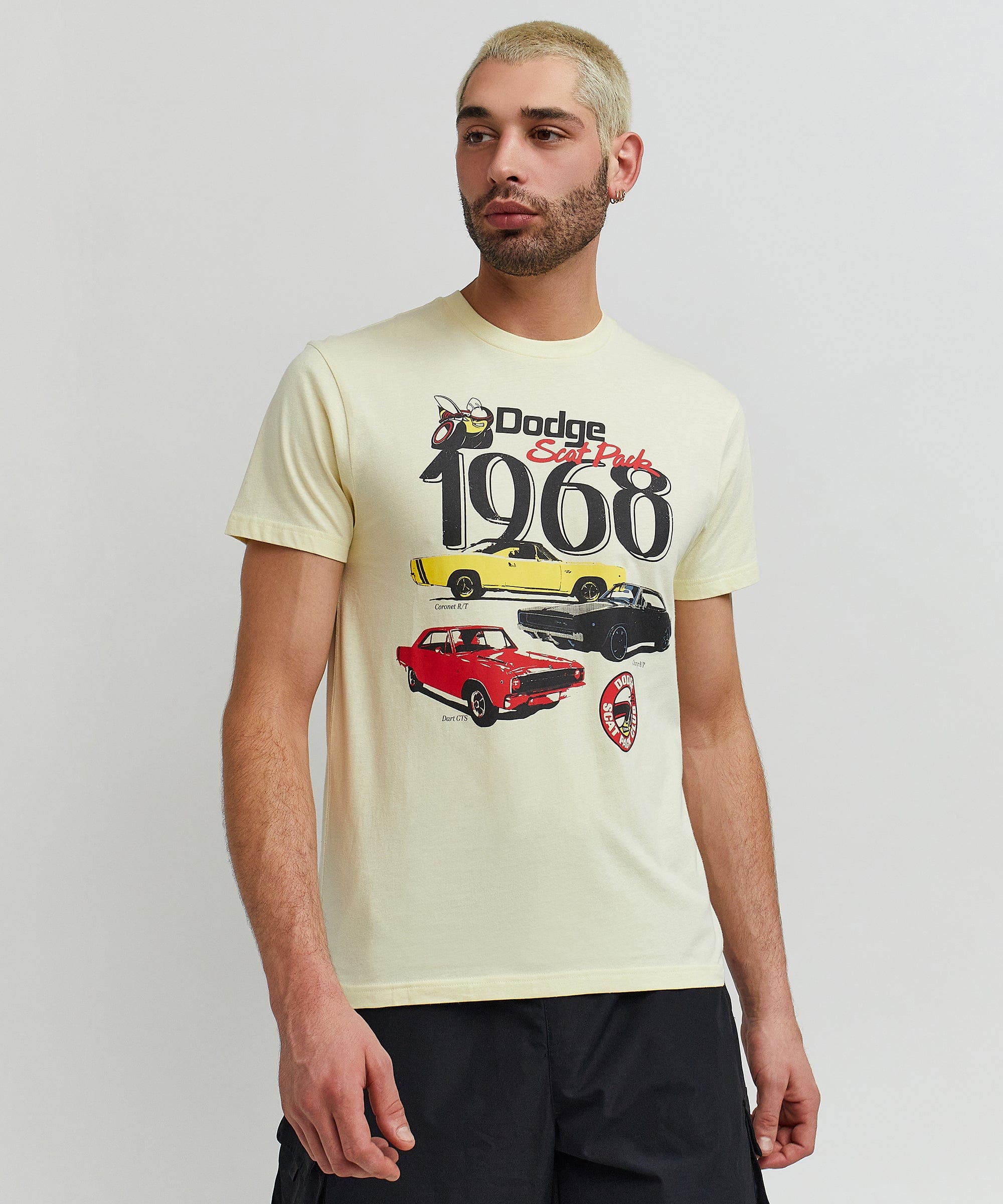 Dodge 1968 Short Sleeve Tee - Khaki