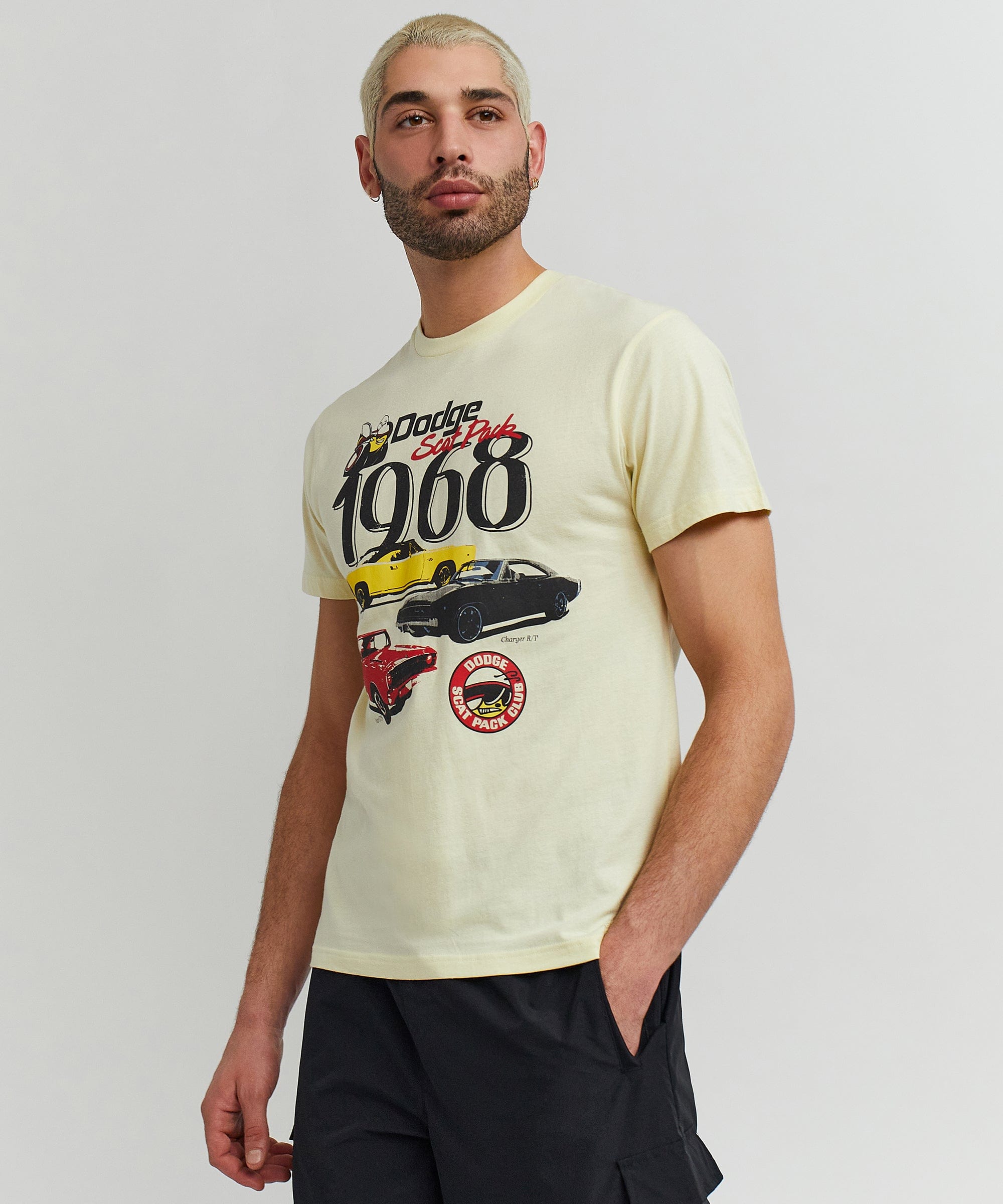 Dodge 1968 Short Sleeve Tee - Khaki