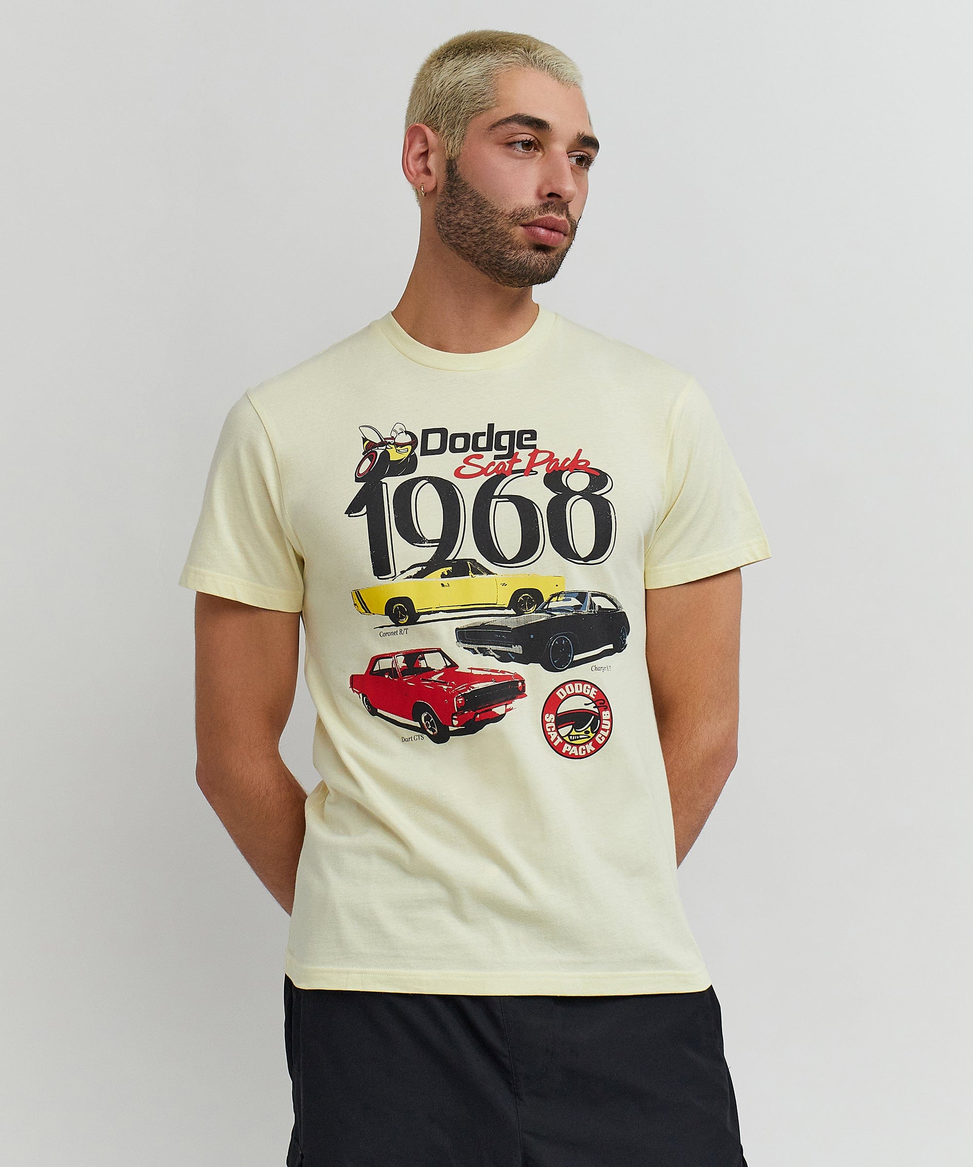 Dodge 1968 Short Sleeve Tee - Khaki