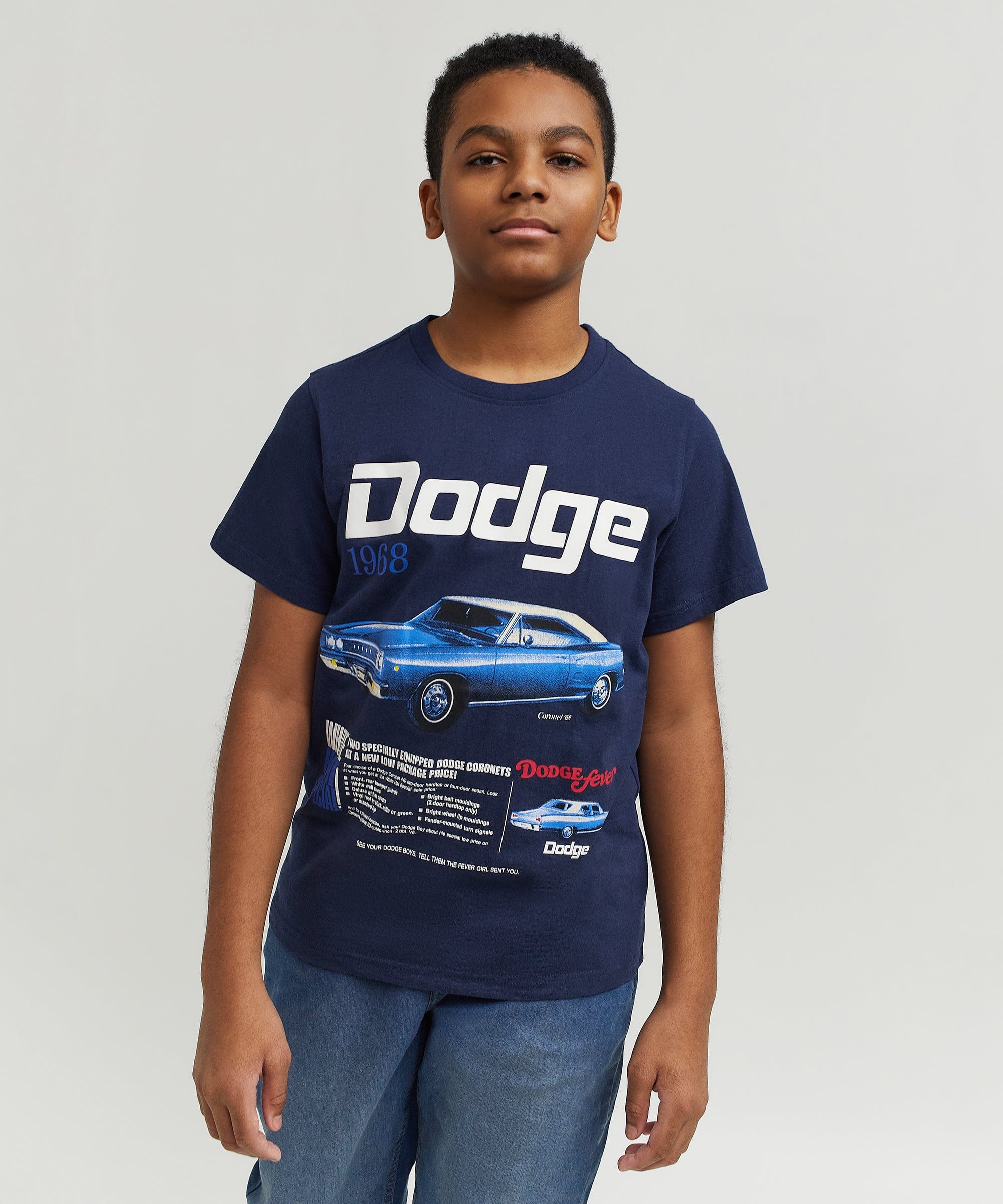 Kids Dodge Special Tee - Dark Blue