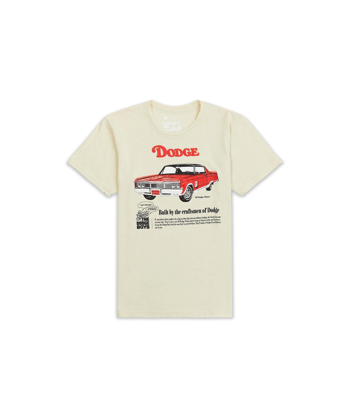 Kids Dodge Boys Short Sleeve Tee - Khaki