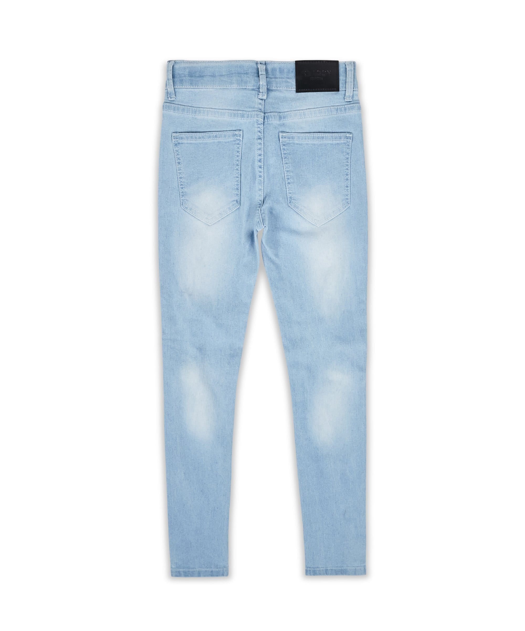 Kids Elevate Light Wash Distressed Jeans