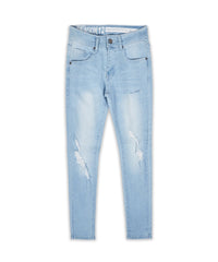 Kids Elevate Light Wash Distressed Jeans