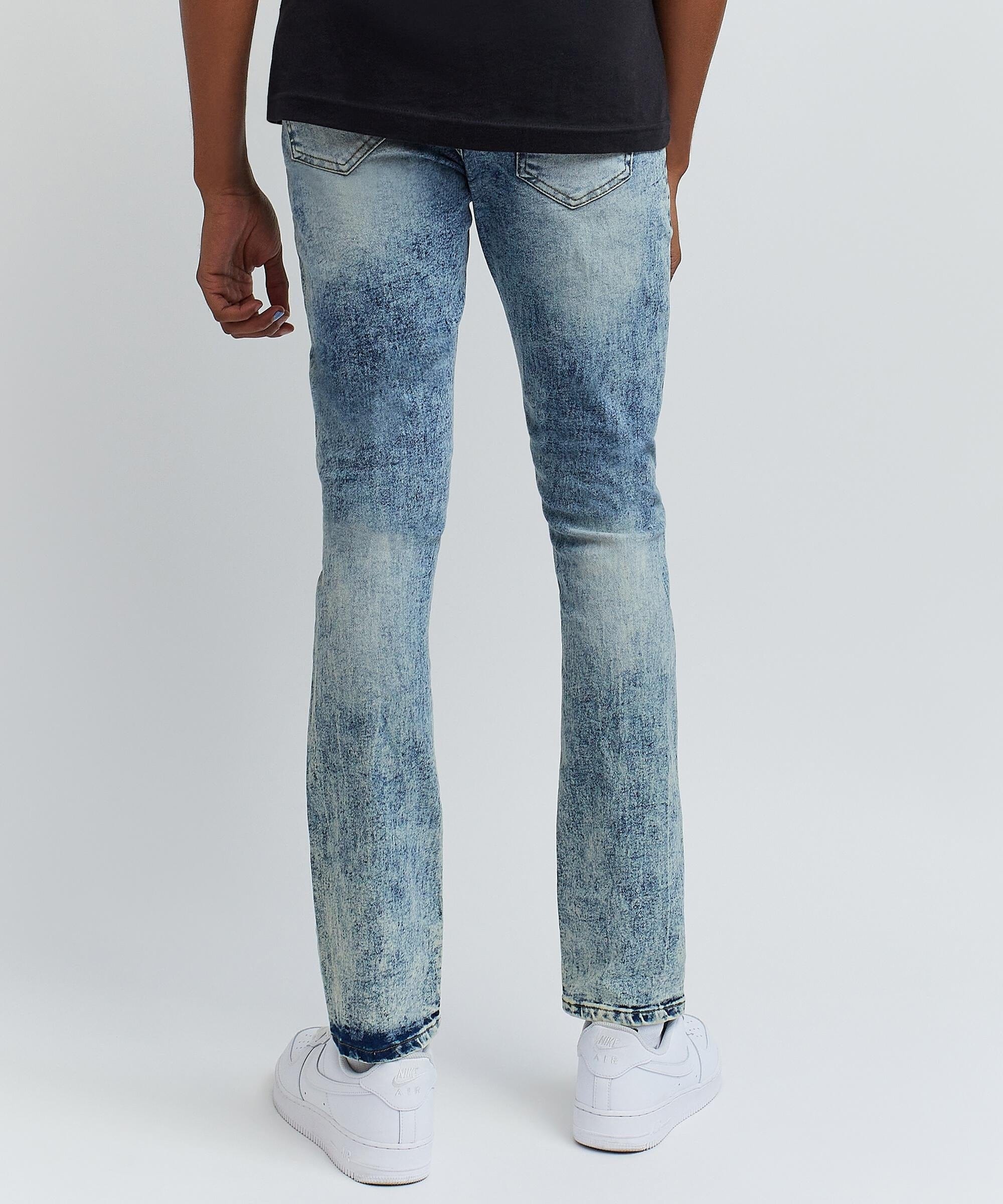 Thomas Rip And Repair Denim Jeans - Blue