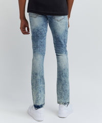 Thomas Rip And Repair Denim Jeans - Blue