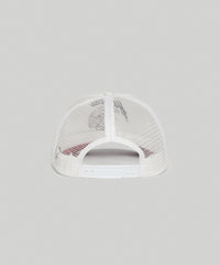 Dodge Demon Embroidery Trucker Hat - White