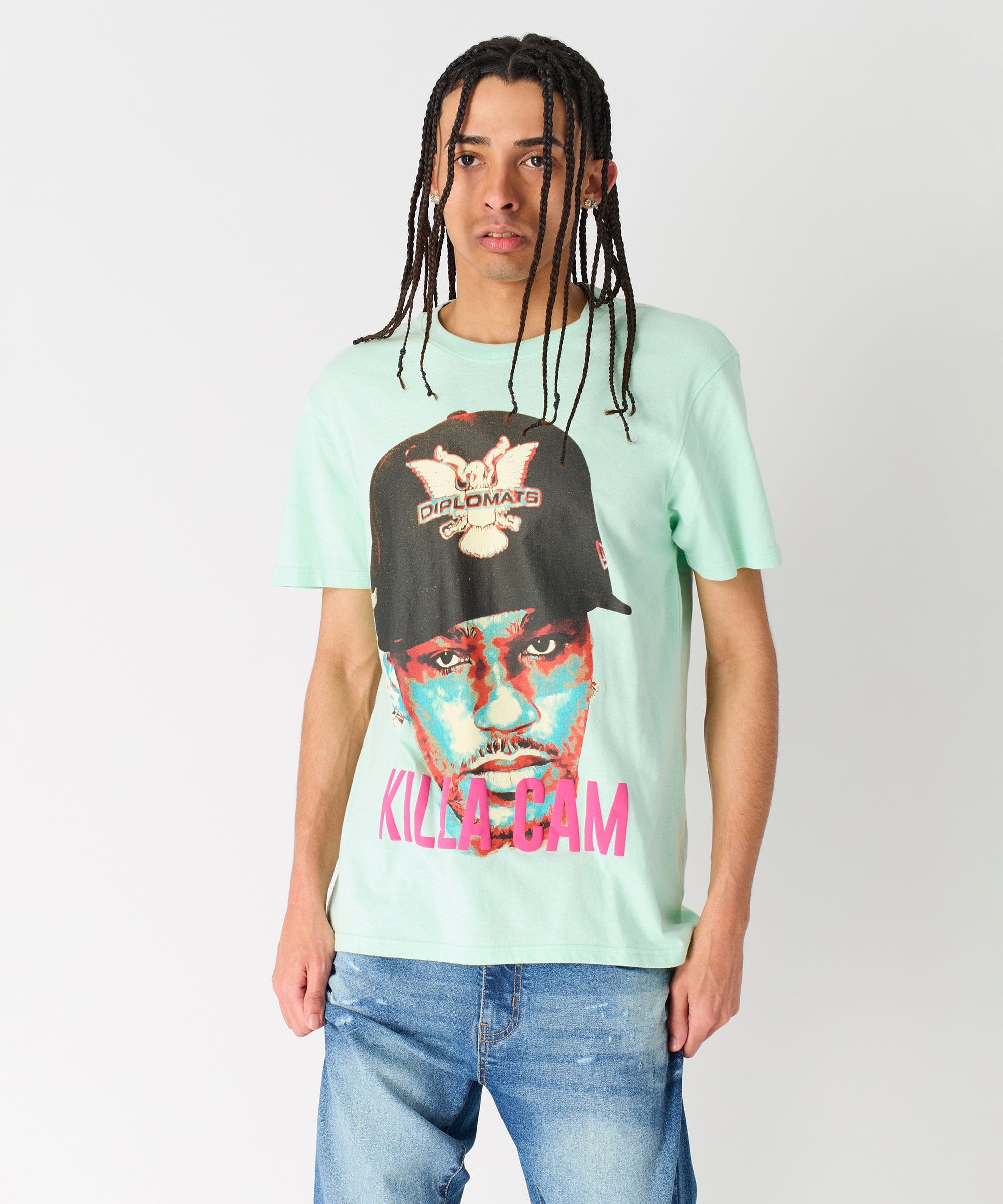 Portrait Short Sleeve Tee - Teal