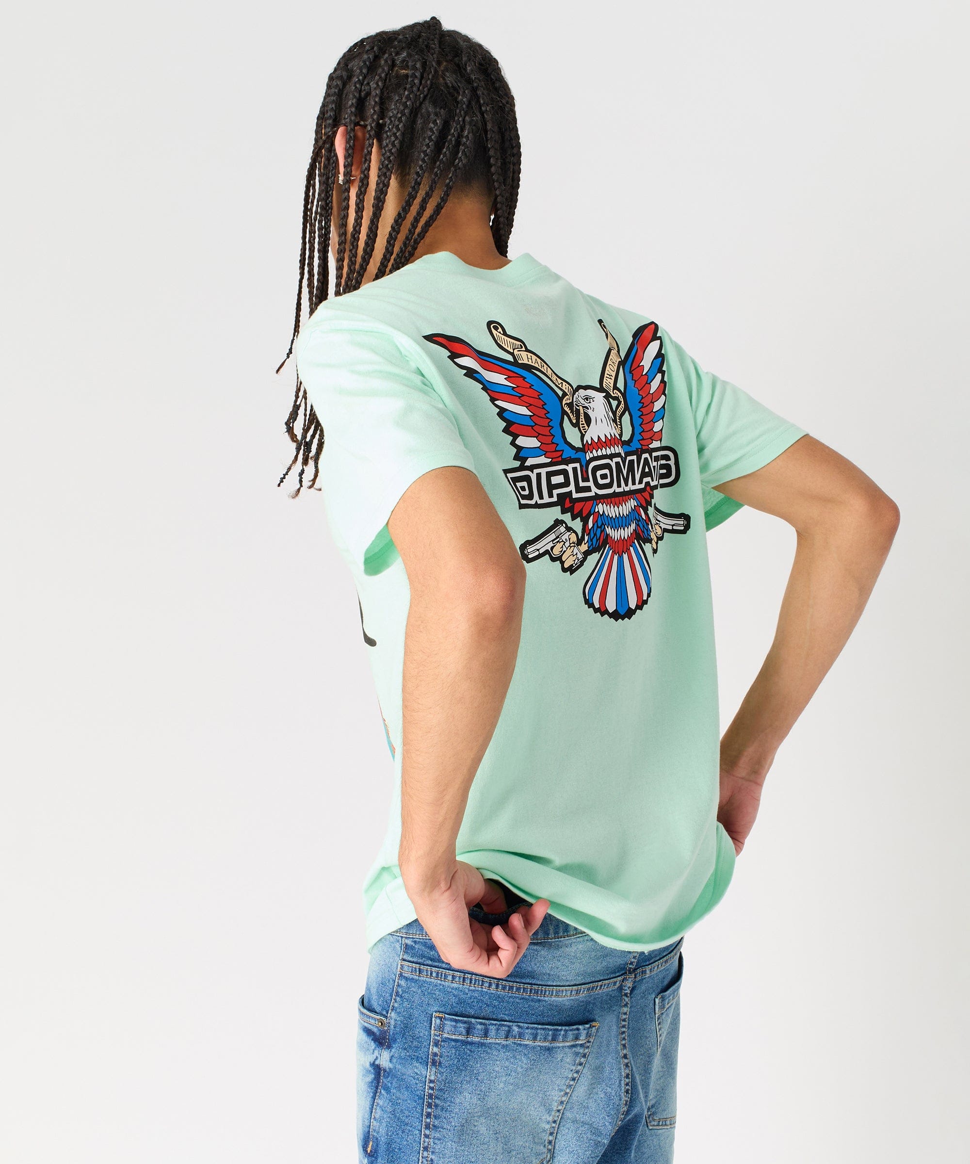 Portrait Short Sleeve Tee - Teal
