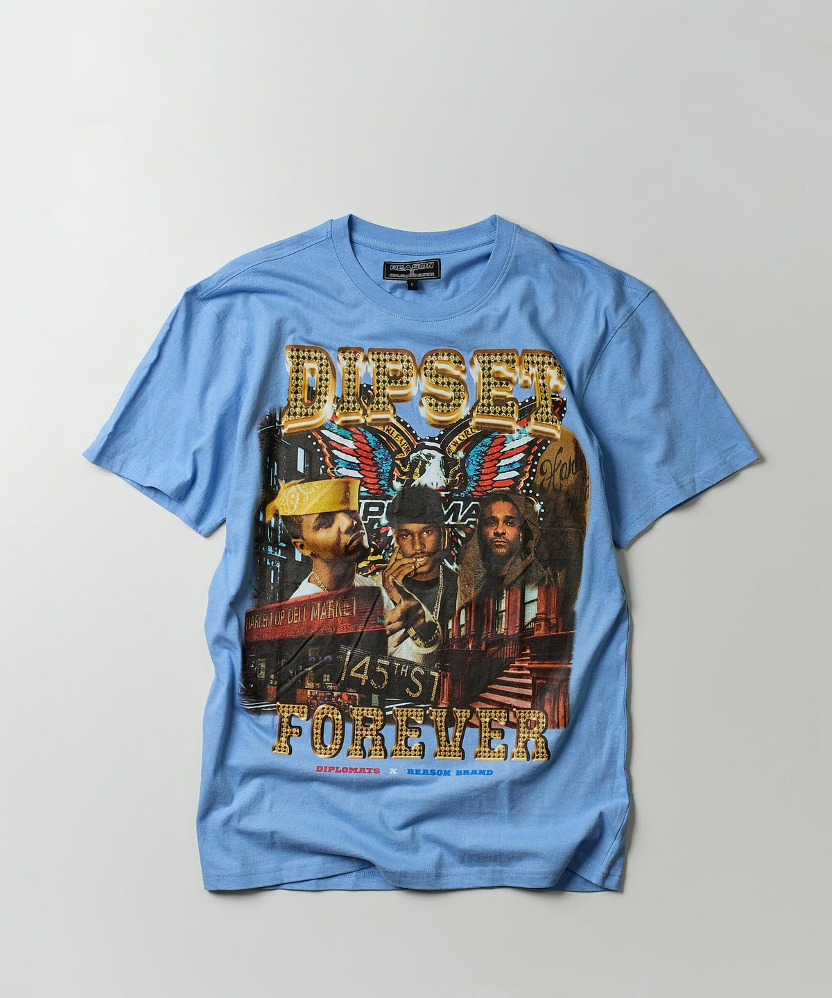Forever Short Sleeve Tee - Light Blue
