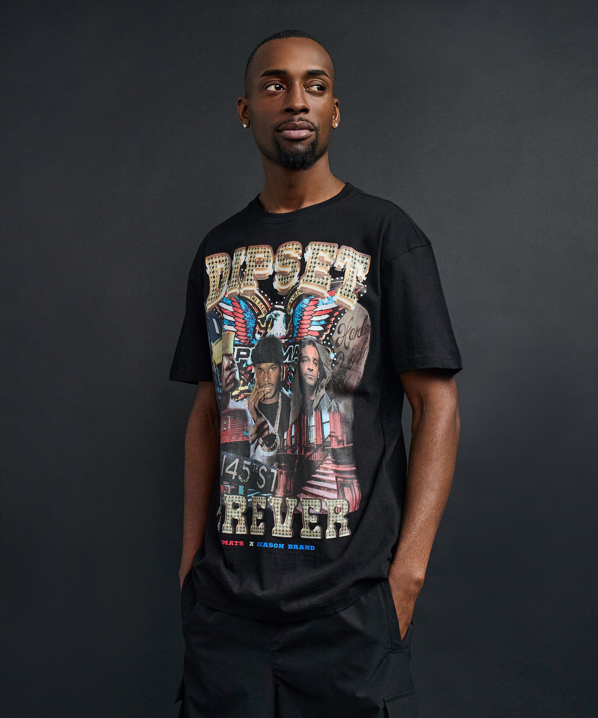 Forever Short Sleeve Tee - Black