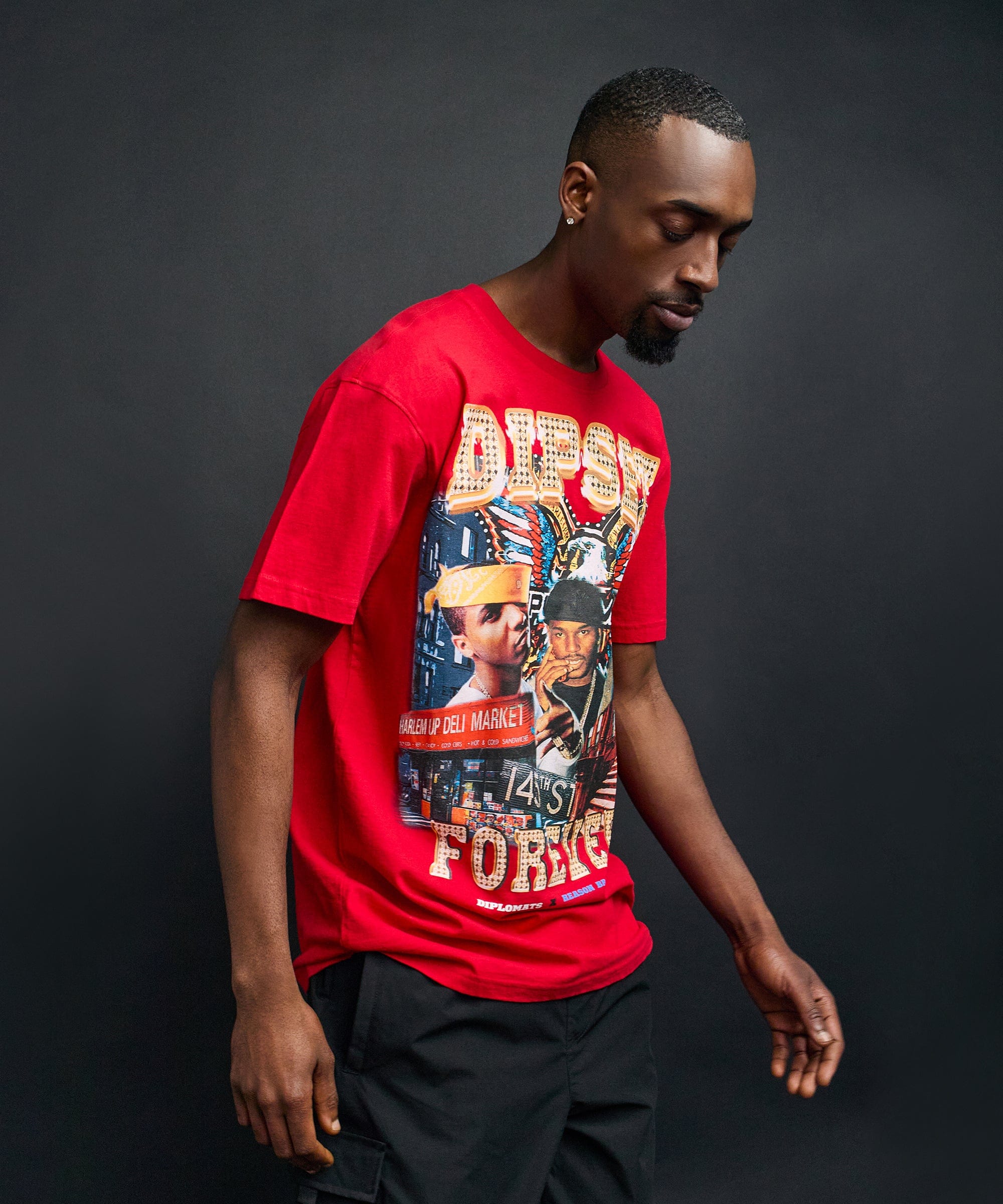 Forever Short Sleeve Tee - Red