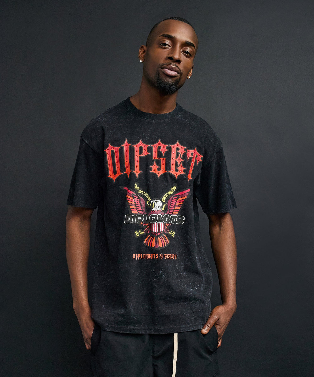 Dipset Seal Short Sleeve Tee - Black