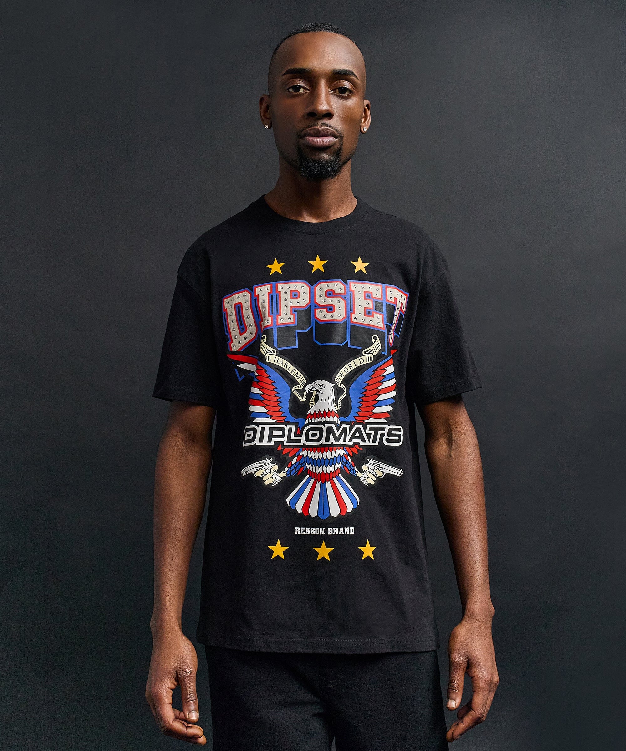 Eagle Members Short Sleeve Tee - Black