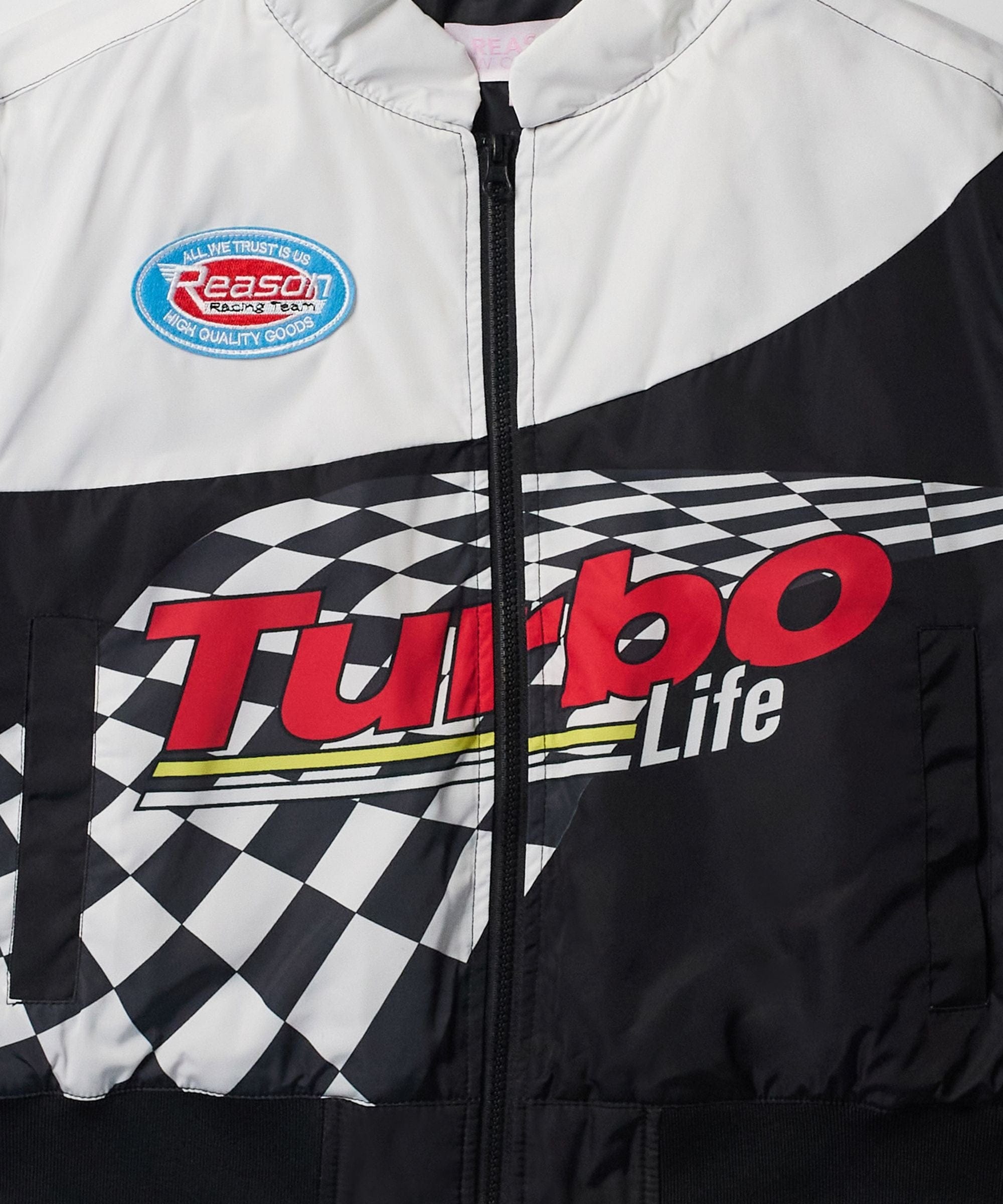 Women Plus Size Baby Girl Racing Jacket