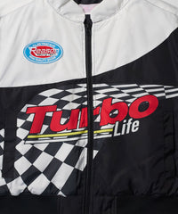 Women Plus Size Baby Girl Racing Jacket