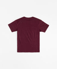 All We Trust Is Us Embroidered Short Sleeve Tee - Brown