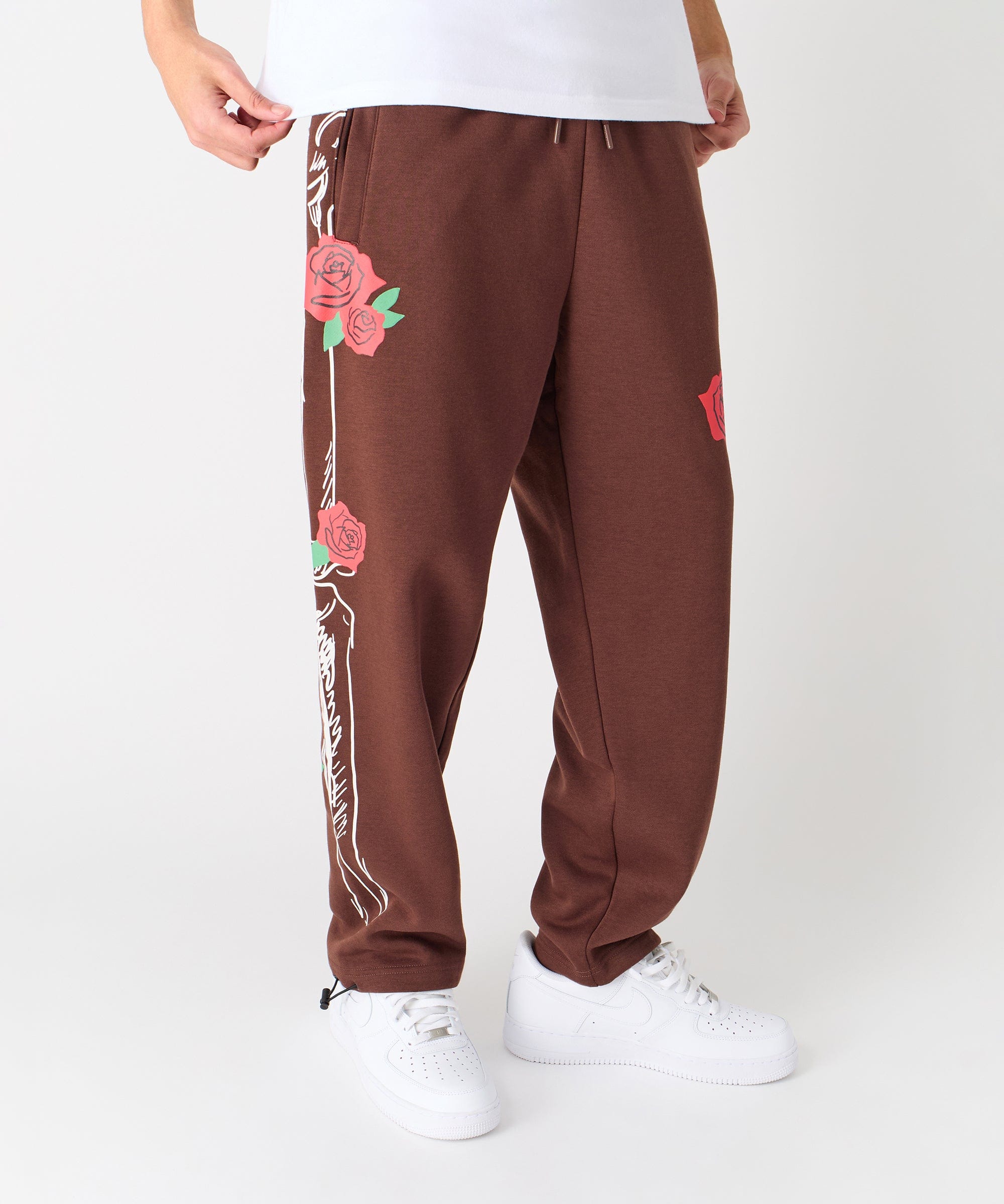 No Love Lost Joggers - Brown