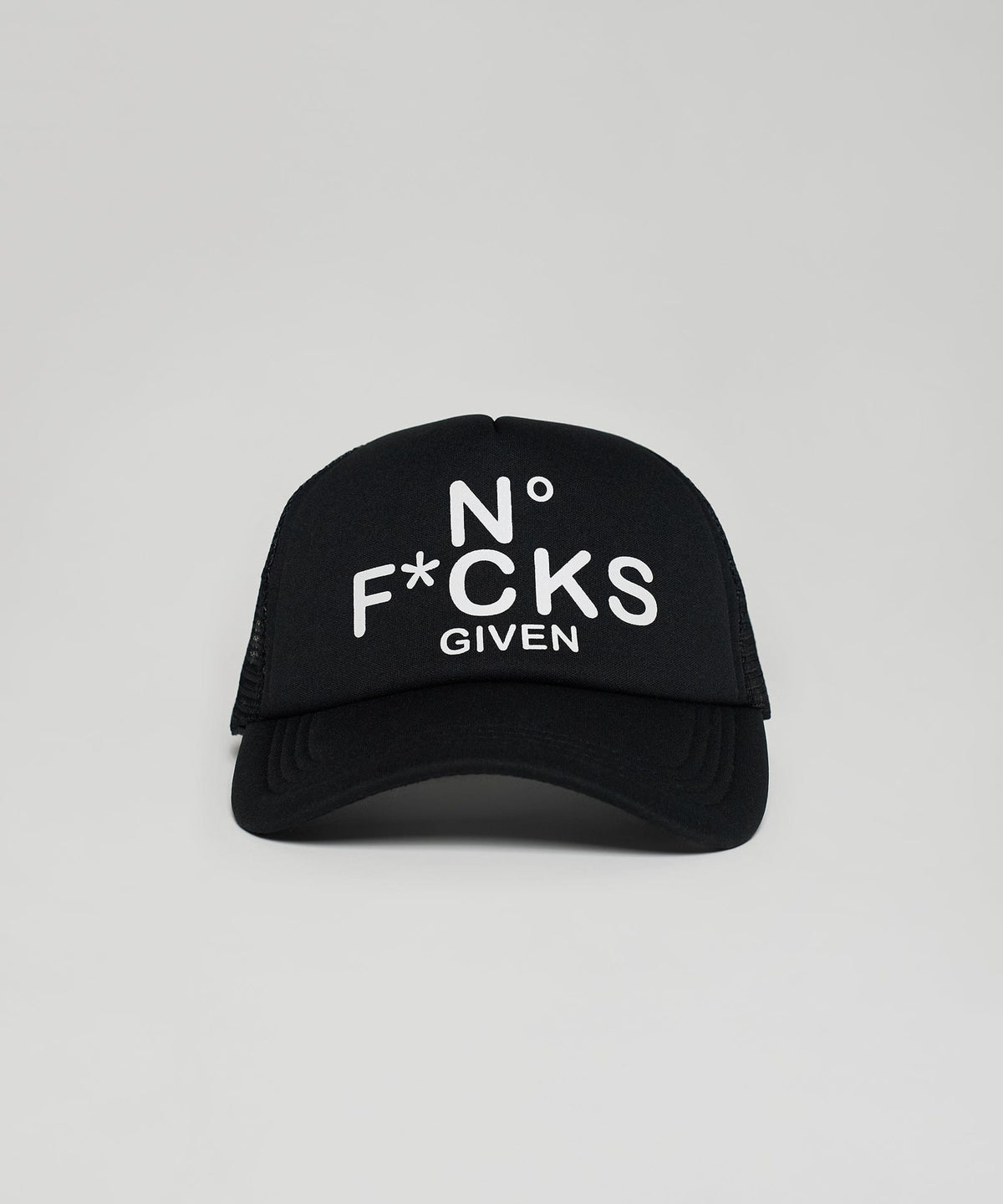 Given Print Trucker Hat - Black