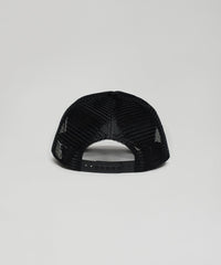 Given Print Trucker Hat - Black