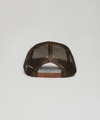Given Print Trucker Hat - Brown