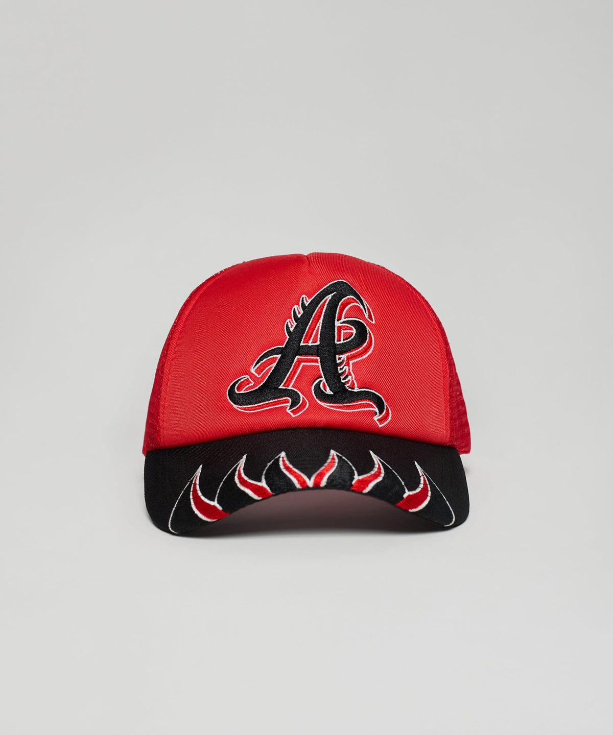 Atlanta Embroidery Trucker Hat - Red