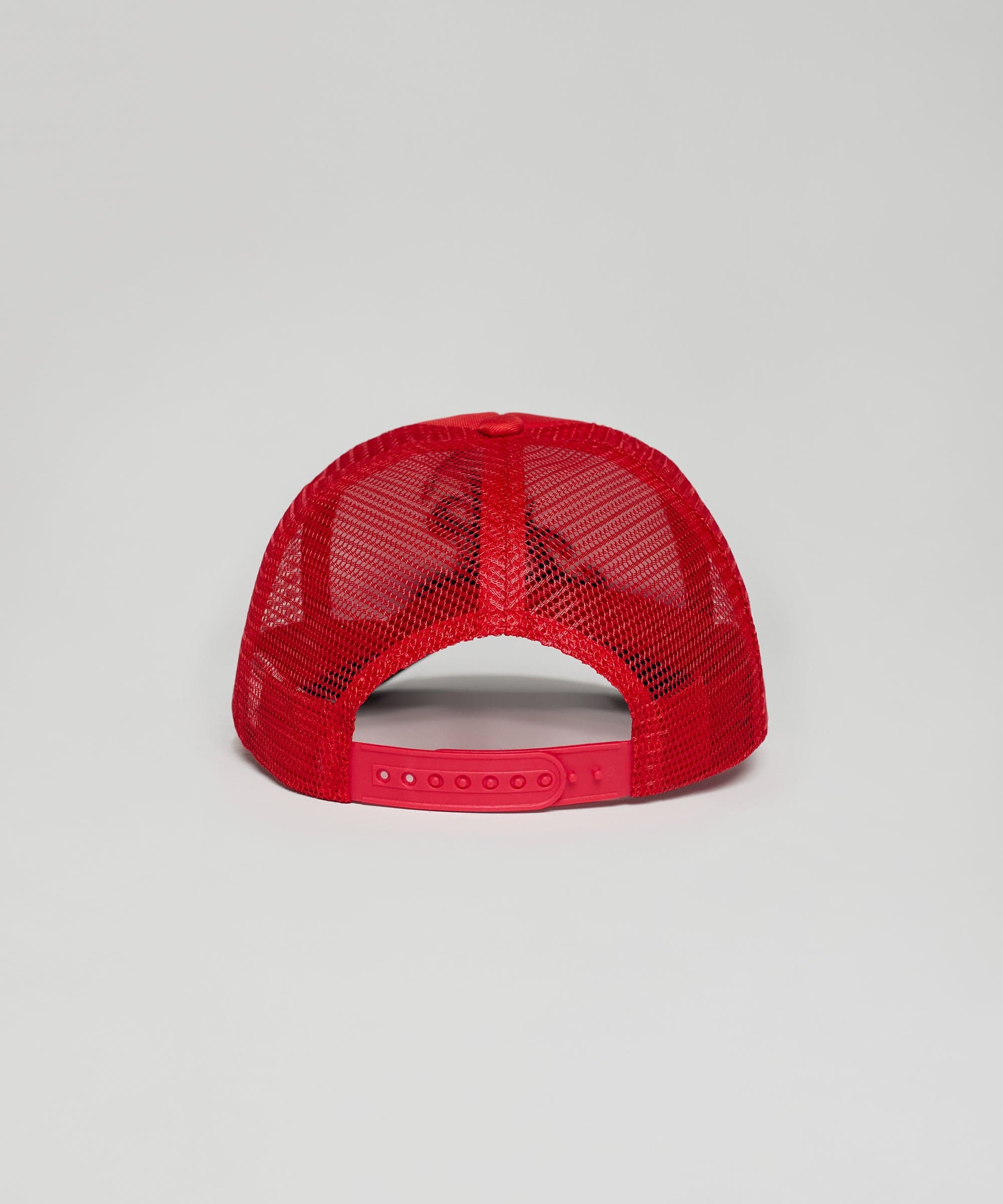 Atlanta Embroidery Trucker Hat - Red