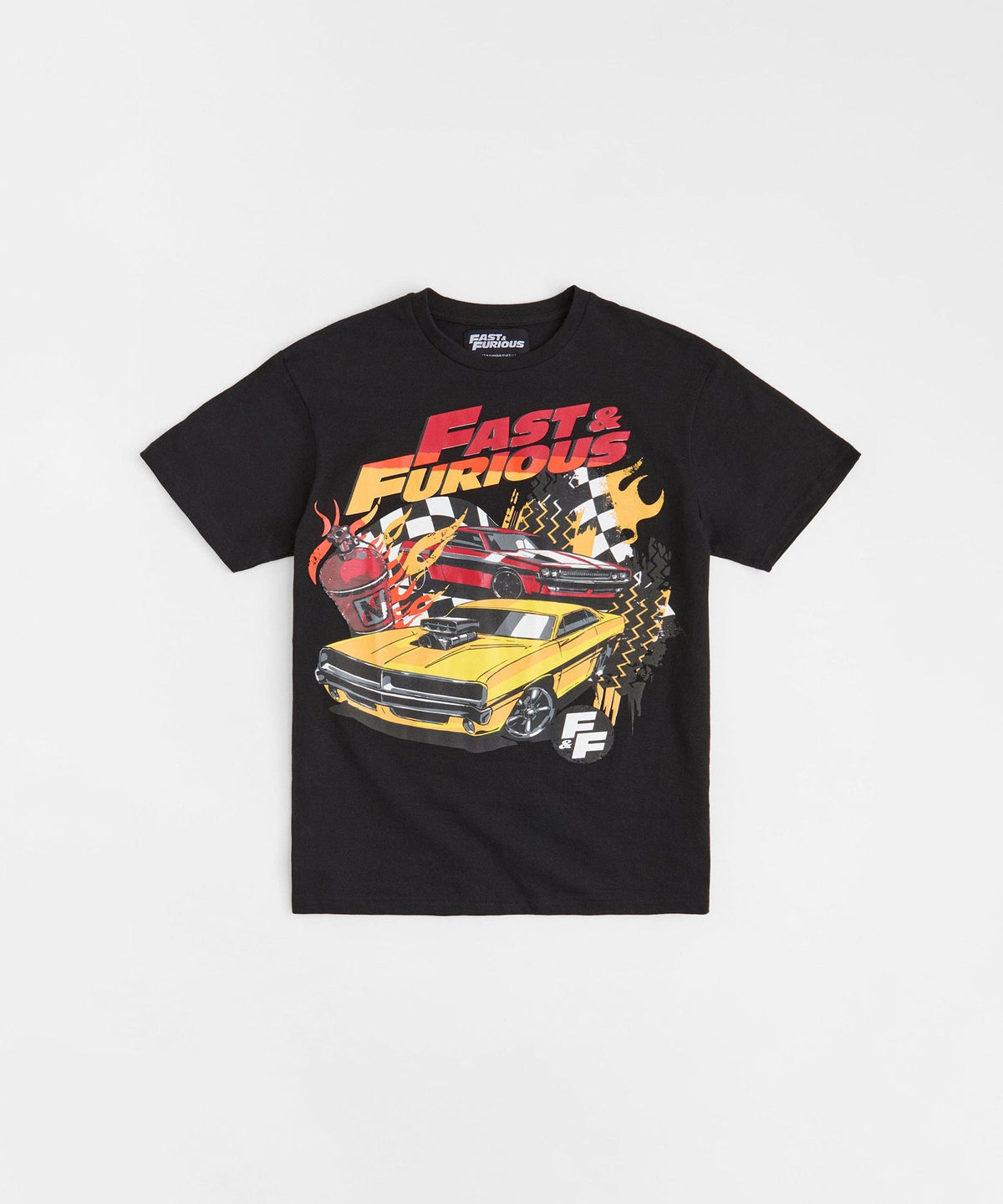 Fast And Furious Short Sleeve Tee - Black