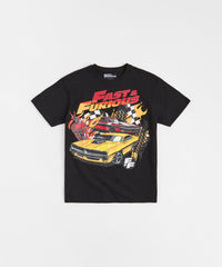 Fast And Furious Short Sleeve Tee - Black