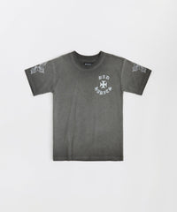 Bad Habits Short Sleeve Tee - Washed Black