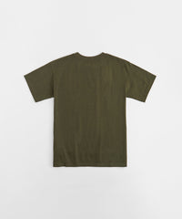All We Trust Is Us Vintage Short Sleeve Tee - Burnt Olive