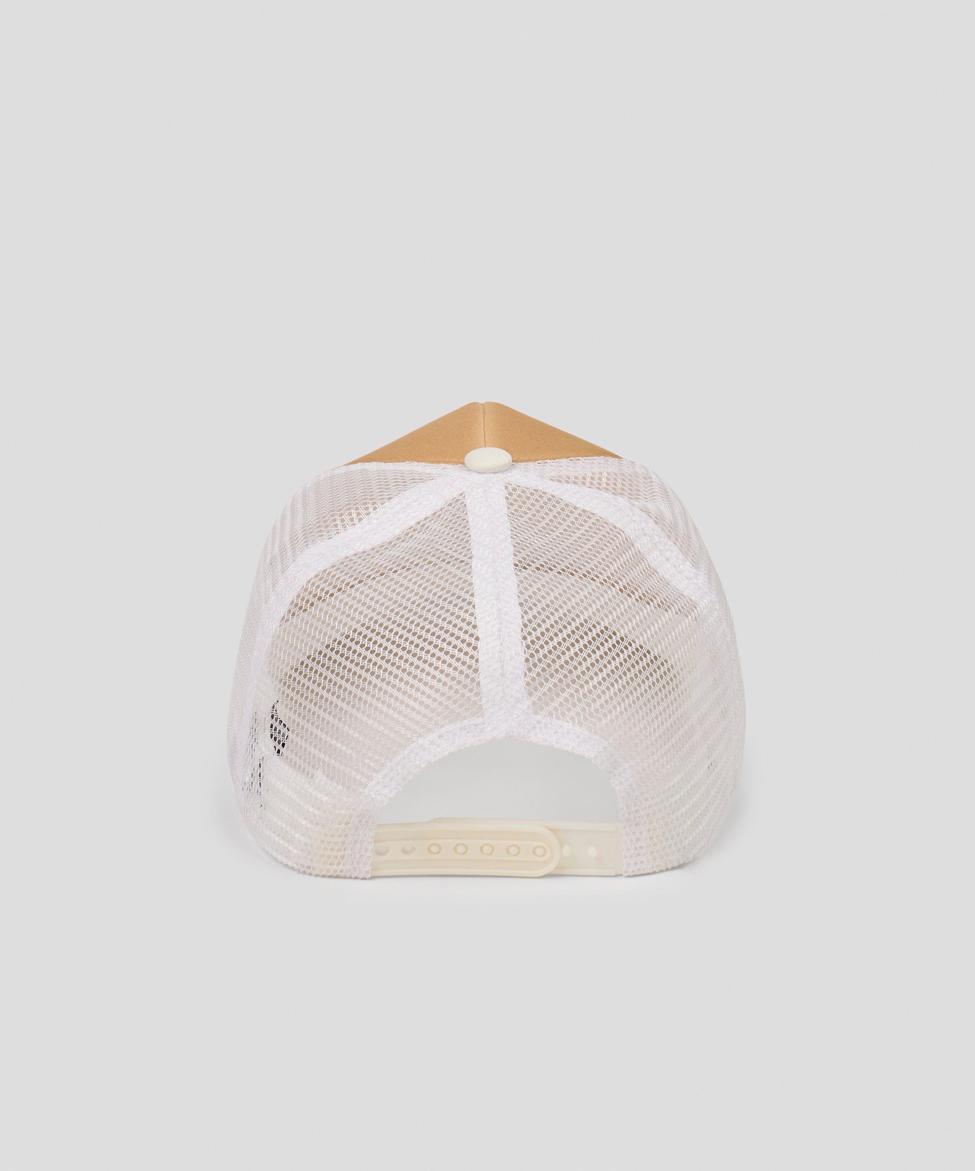 Atlanta Embroidery Trucker Hat - Khaki