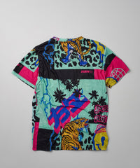 Drippy Jungle Allover Print Graphic Tee