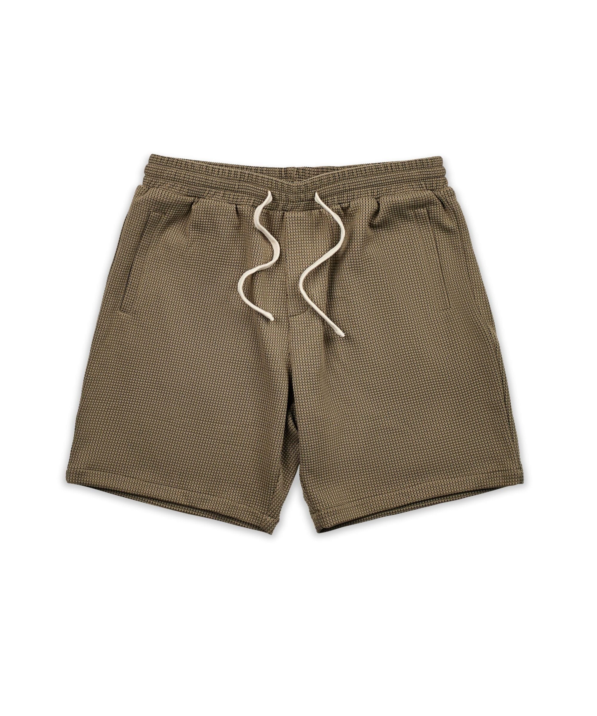 Textured Short - Brown