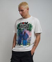 How High Bootleg Short Sleeve Tee - White