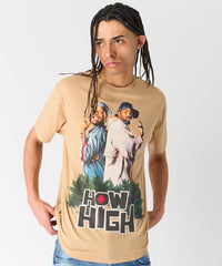 How High Short Sleeve Tee - Khaki