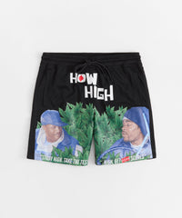 How High Mesh Short - Black