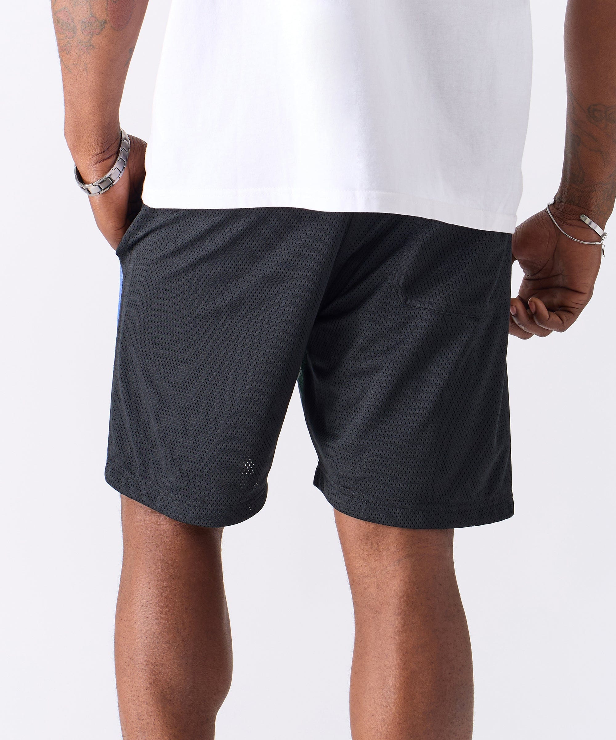 How High Mesh Short - Black