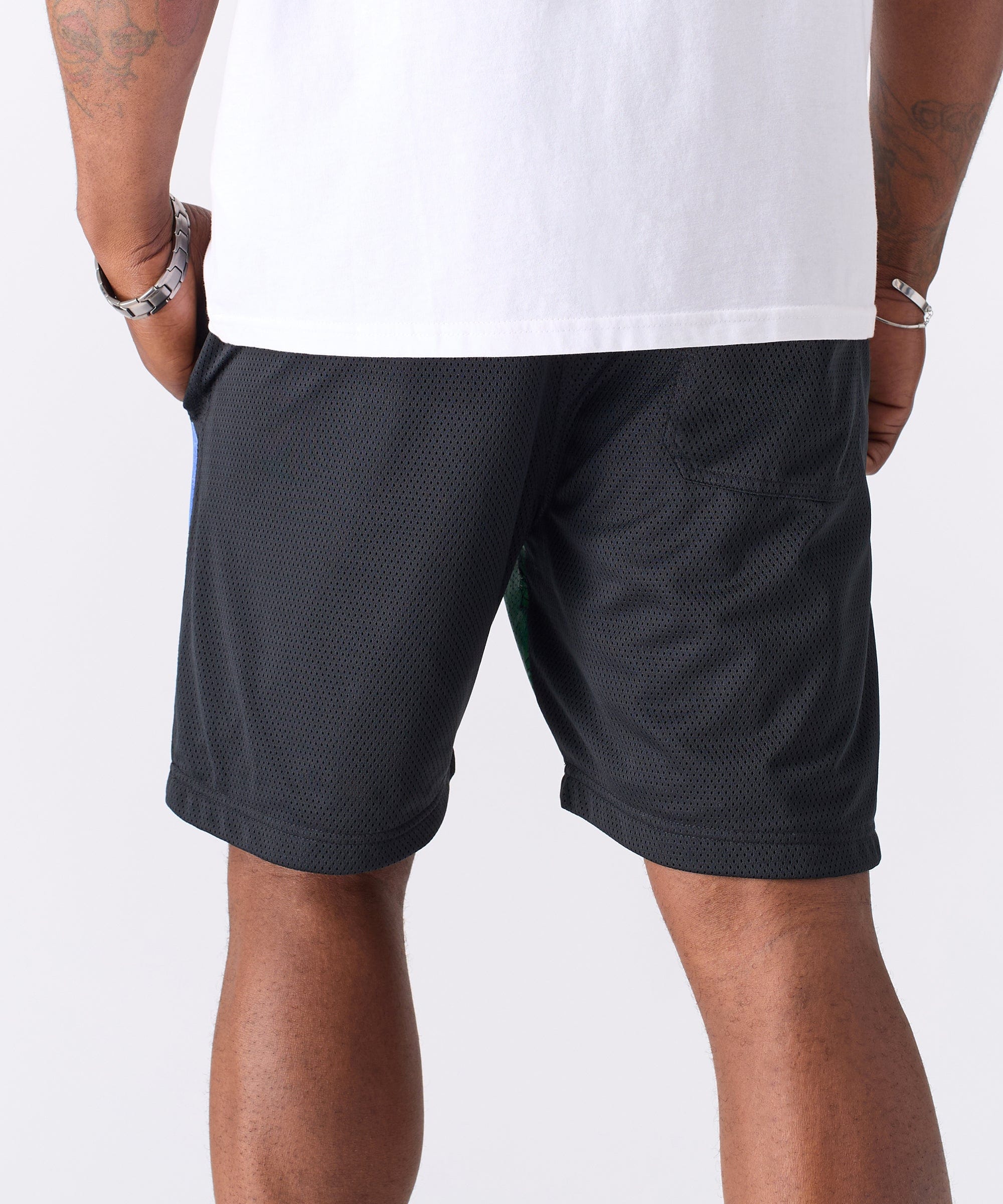 How High Mesh Short - Black