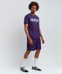 Hustler Logo Tee And Shorts Set