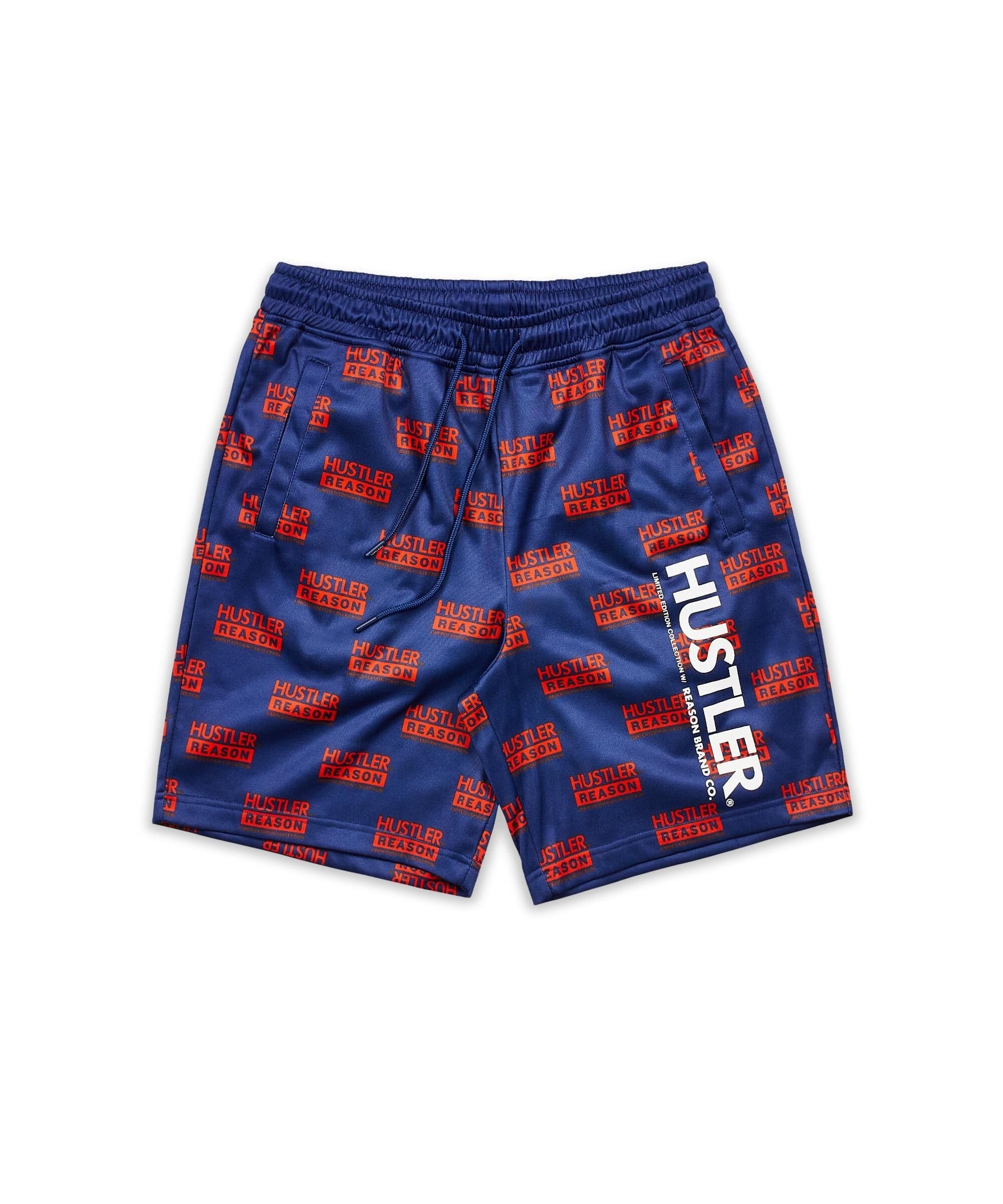 Hustler Logo Tee And Shorts Set