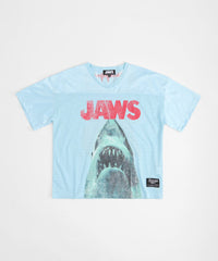 Jaws Football Jersey - Light Blue
